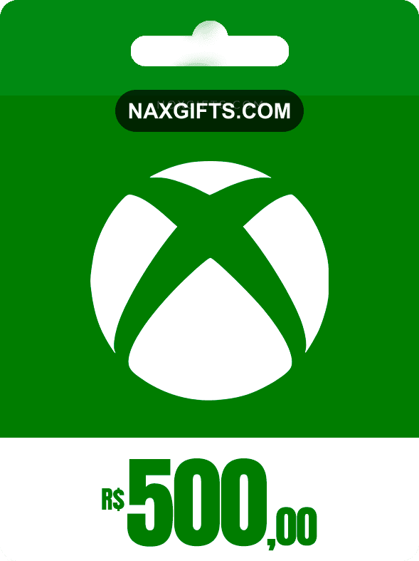 GIFTCARD XBOX R$500