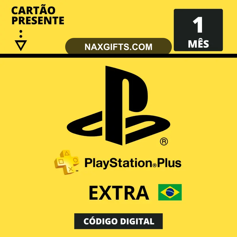 PLAYSTATION PLUS EXTRA 1 MÊS