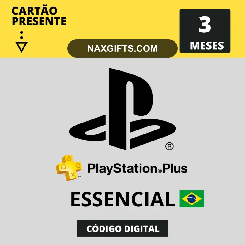 PLAYSTATION PLUS ESSENTIAL 3 MESES
